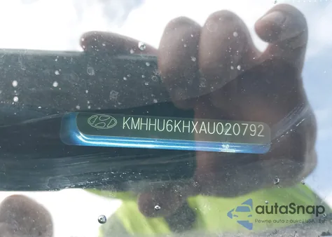 2010 Hyundai Genesis 3.8 Track from USA, damaged, VIN KMHHU6KHXAU020792